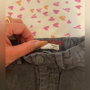 Egg love toddler gray pants
